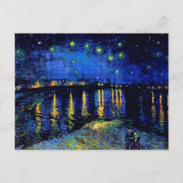 Van Gogh Sterrennacht Rhone (F474) Fine Art Briefkaart