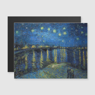Van Gogh - Sterrennacht / Rhone Magnetische Kaart
