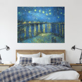 Van Gogh Sterrennacht Rhone Painting Canvas Afdruk (Insitu (Slaapkamer))