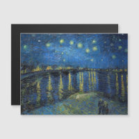 Van Gogh - Sterrennacht / Rijn Magnetische Kaart