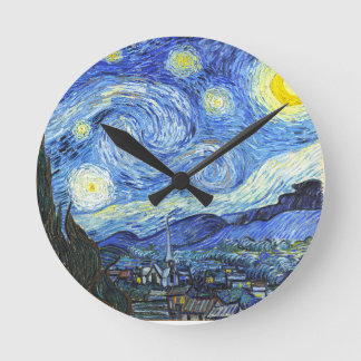 Van Gogh Sterrennacht Ronde Klok