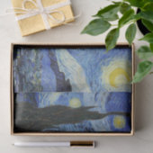 Van Gogh Sterrennacht schilderen Tissuepapier (Geschenk)
