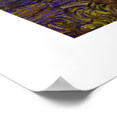 Van Gogh Sterrennacht schilderij van Vincent Poster (Hoek)