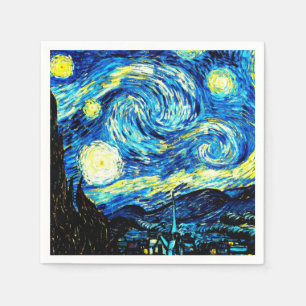 Van Gogh - Sterrennacht Servetten