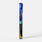 Van Gogh Sterrennacht Siamese Kat iPhone 15 Case (Rechterkant)