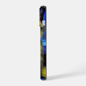 Van Gogh Sterrennacht Siamese Kat iPhone 15 Case (Linkerkant)