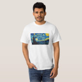Van Gogh Sterrennacht T-shirt (Voorkant volledig)