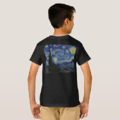 Van Gogh Sterrennacht T-shirt (Achterkant volledig)