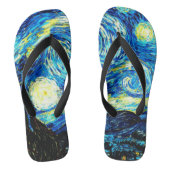 Van Gogh - Sterrennacht Teenslippers (Voetbed)