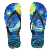 Van Gogh Sterrennacht Teenslippers (Voetbed)