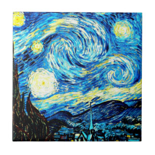 Van Gogh: Sterrennacht Tegeltje