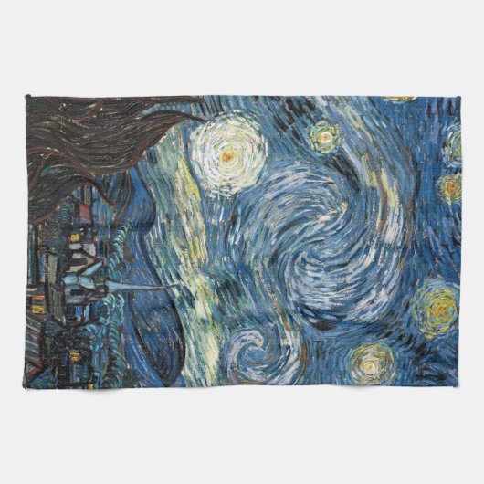 Van Gogh Sterrennacht Theedoek (Horizontaal)