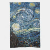 Van Gogh Sterrennacht Theedoek (Verticaal)