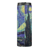 Van Gogh Sterrennacht Thermo Bottle Thermosbeker (Achterkant)