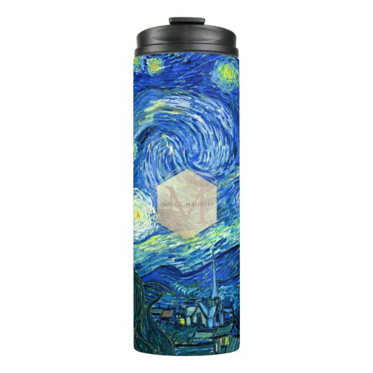 Van Gogh Sterrennacht Thermosbeker (Voorkant)