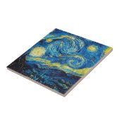 Van Gogh Sterrennacht Tile Tegeltje (Zijkant)