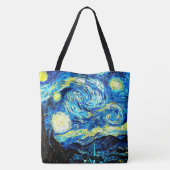 Van Gogh - Sterrennacht Tote Bag (Achterkant)