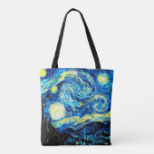 Van Gogh - Sterrennacht Tote Bag (Achterkant)