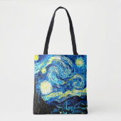 Van Gogh - Sterrennacht Tote Bag (Voorkant)