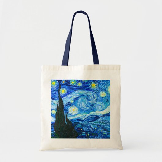 Van Gogh Sterrennacht Tote Bag (Voorkant)