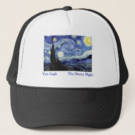 Van Gogh Sterrennacht Trucker Pet