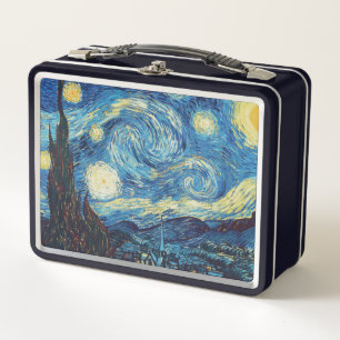 Van Gogh Sterrennacht Vintage Blauw Meesterwerk