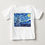 Van Gogh Sterrennacht - Witte kerstboom (Voorkant)