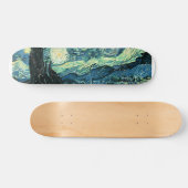 Van gogh sterrennachtvector skateboard (Horizontaal)