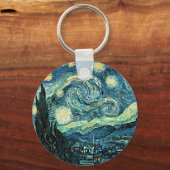 Van gogh sterrennachtvector sleutelhanger (Voorkant)