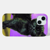 Van Gogh Stijl Kat Case-Mate iPhone Case (Achterkant (horizontaal))