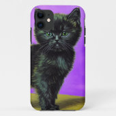 Van Gogh Stijl Kat Case-Mate iPhone Case (Achterkant)