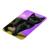 Van Gogh Stijl Kat Magneet (Linkerzijde)
