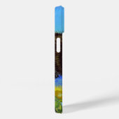 Van Gogh Stijl Kat met Zonnebloemen Case-Mate iPhone Case (Achterkant / Rechts)