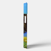 Van Gogh Stijl Kat met Zonnebloemen Case-Mate iPhone Case (Achterkant / Rechts)