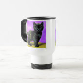 Van Gogh Stijl Kat Reisbeker (Voorkant links)