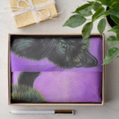 Van Gogh Stijl Kat Tissuepapier (Geschenk)