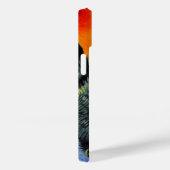 Van Gogh Stijl Kat Zonsondergang Strand Case-Mate iPhone Case (Achterkant / Rechts)