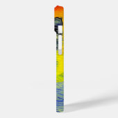 Van Gogh Stijl Kat Zonsondergang Strand Case-Mate iPhone Case (Achterkant / Links)