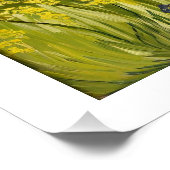 Van Gogh-stijl olieverfschilderij van Wildflower M Perfect Poster (Hoek)