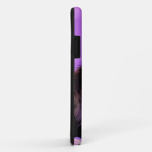 Van Gogh Stijl Paarse kat Case-Mate iPhone Case (Achterkant/rechts)