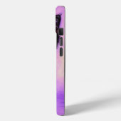 Van Gogh Stijl Paarse kat Case-Mate iPhone Case (Achterkant / Links)