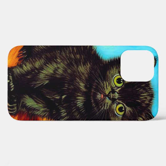 Van Gogh Stijl Pouting Kitten Case-Mate iPhone Case (Achterkant (horizontaal))
