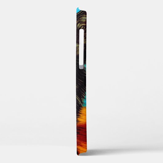 Van Gogh Stijl Pouting Kitten Case-Mate iPhone Case (Achterkant / Links)