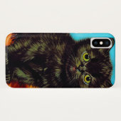 Van Gogh Stijl Pouting Kitten Case-Mate iPhone Case (Achterkant (horizontaal))