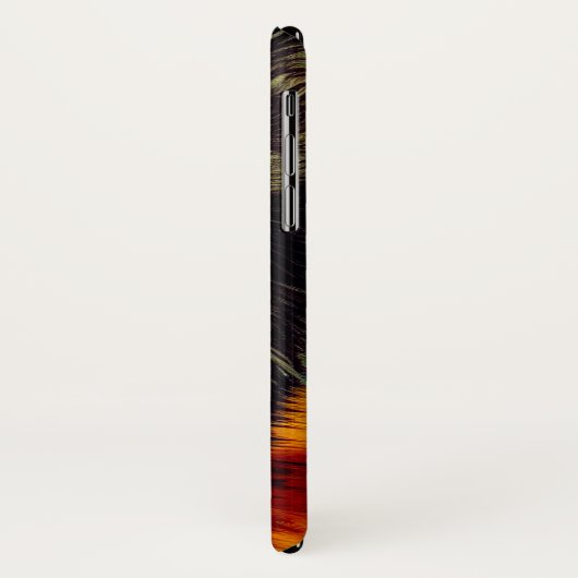 Van Gogh Stijl Pouting Kitten Case-Mate iPhone Case (Achterkant/links)