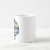 Van Gogh stijl schilderijen set, een zee bij zonso Koffiemok (Center)