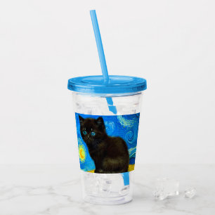 Van Gogh Stijl Sterrennacht Acryl Drinkbeker
