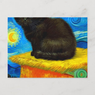 Van Gogh Stijl Sterrennacht Briefkaart