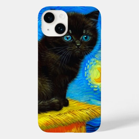 Van Gogh Stijl Sterrennacht Case-Mate iPhone Case (Achterkant)
