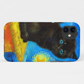 Van Gogh Stijl Sterrennacht Case-Mate iPhone Case (Achterkant (horizontaal))